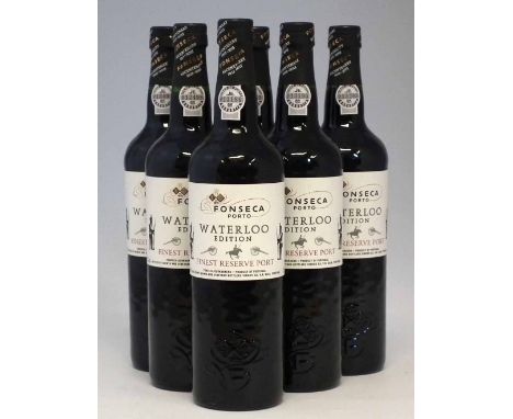 Fonseca Port Waterloo edition (6 bottles). Condition report: see terms and conditions