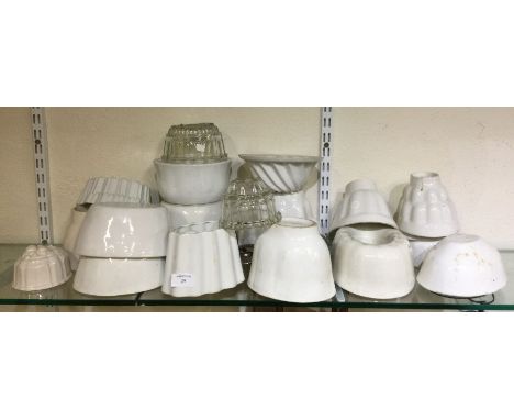 Vintage jelly moulds.