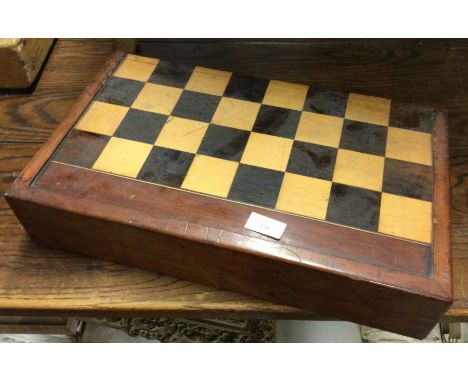 An old chess set.