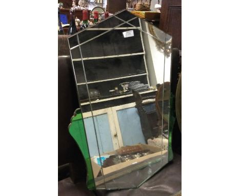 An Art Deco style mirror.