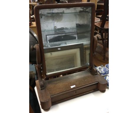 A Victorian toilet mirror.