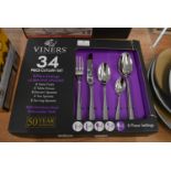 *Viners Stainless Steel Cutlery Set