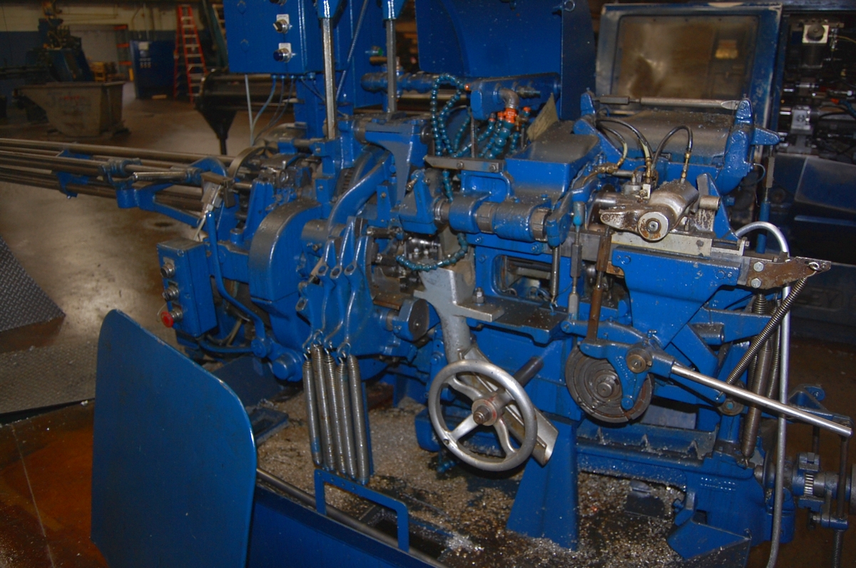 Davenport Machine Model B 3/4" Four-Spindle Automatic Screw Machine ...