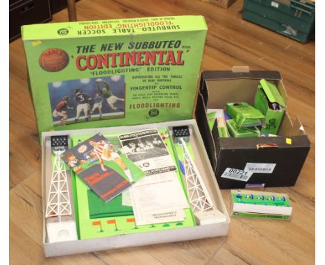 Subbuteo Continental with spare teams