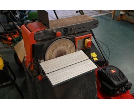 SIP-Group 6 ins x 10 ins belt disc sander 