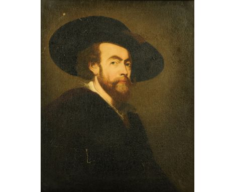 After Franz Hals, portrait of gentleman, 19th century, oil on canvas.  76.5 cm x 63 cm. 