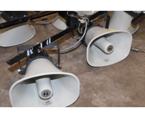 EIGHT TOA HORN SPEAKERS - MODEL TC-1545M