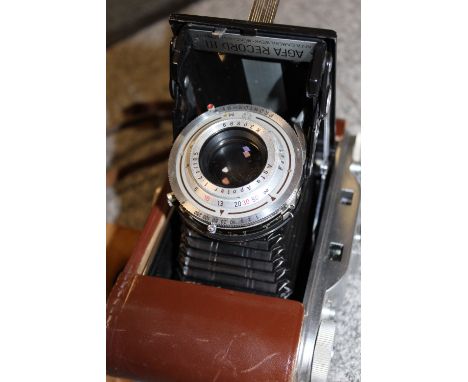 A VINTAGE AGFA RECORD CAMERA