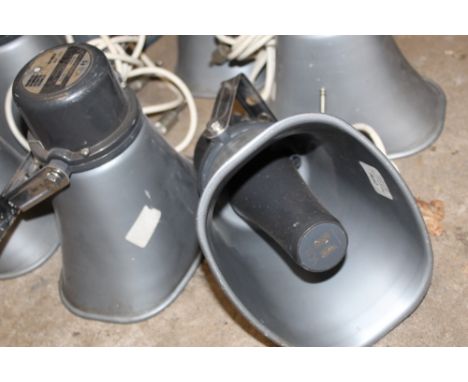 SIX TOA HORN SPEAKERS - MODEL TC-151TE PLUS ANOTHER (7)