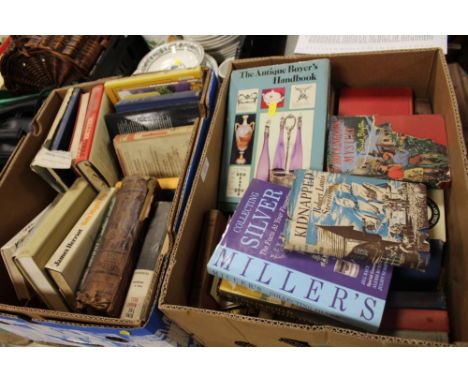 TWO BOXES OF VINTAGE BOOKS TO INCLUDE ENID BLYTON