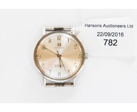 A Tissot gentlemen's automatic Seastar watch, no straps, working 