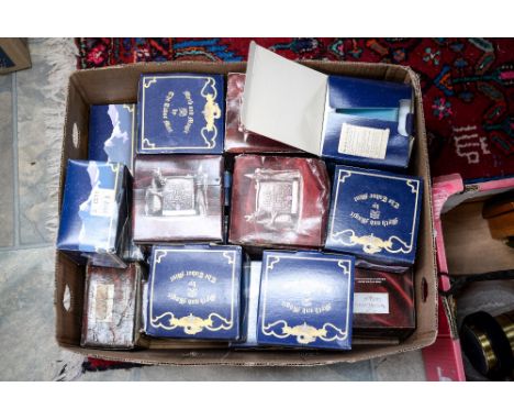 Twenty two boxed Tudor Mint Myth and Magic figures, including CC11 'The Wizard Knight', 3348 'Chilly Christmas' (99), 3077 'U