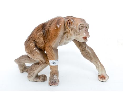 A Melba Ware model of a monkey 