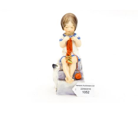 Royal Worcester figure 'Saturday's Child Works Hard For A Living' 3262 