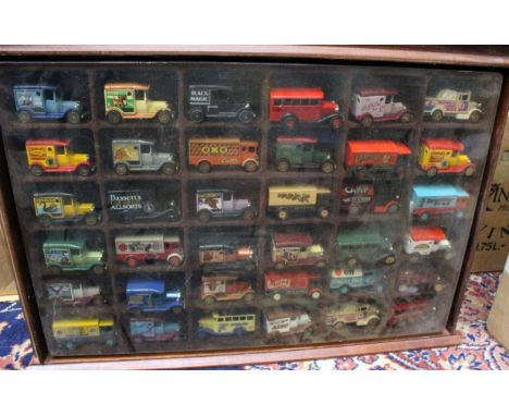Two framed collection of Corgi model cars