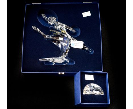A cased and boxed Swarovski Magic of Dance 'Anna' 2004, with boxed plaque (2) 