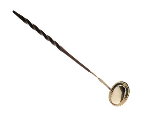 George III silver toddy ladle having a typical twist handle, London 1798   Condition: 