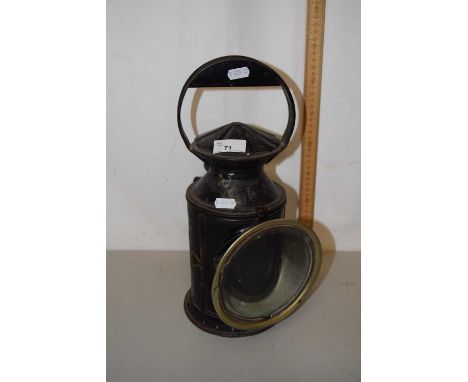 A vintage Rhodesian Railways lantern