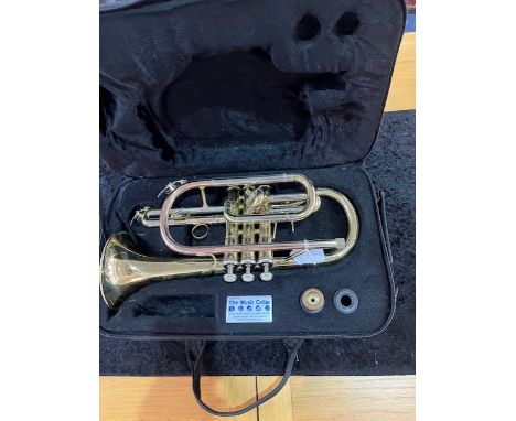 Elkhart USA Blessing Scholastic Cornet.  in fitted case.