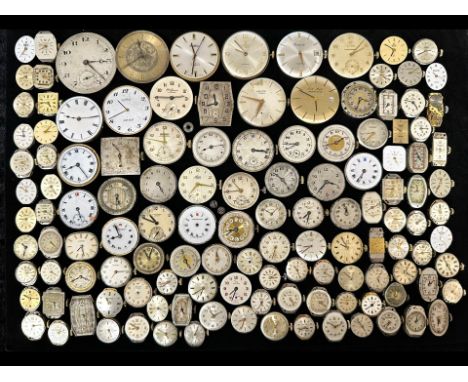 Collection of Assorted Quality Watch Faces, assorted makes including Garrard, Rotary, Waltham, Bentima, Record, Talis, H Gerw