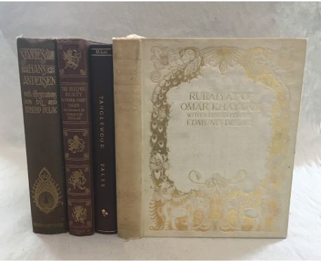 DULAC (Edmund) illustrator. Stories from Hans Andersen, 1911, 4to, 28 mounted colour plates as required, occasional light sta