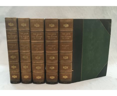LILFORD (Lord) Coloured Figures of the Birds of the British Islands, vols. II to VII only, 2nd edition, 1891-97, 8vo, colour 