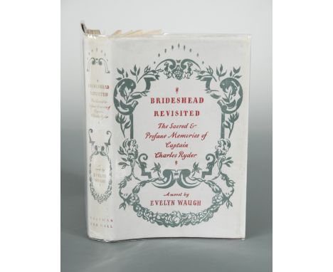 WAUGH (Evelyn) Brideshead Revisited, first edition London 1945, 8vo, in intact dust jacket, light dust staining to text block