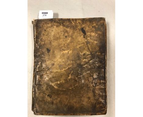 BOHN (JOHANES) Circulus Anatomico-Physiologicus seu Oeconomia Corporis Animalis. Leipzig: J F Gelditsch 1868, small 4to, some