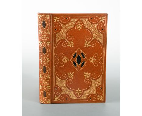 Fine binding. HOUX (Jean Le) The Vaux-De-Vire, edited and translated by James Muirhead. London: John Murray 1875, 8vo, in ful