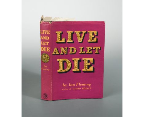 FLEMING (Ian) Live and Let Die. London: Jonathan Cape, 1954. First edition, first impression dust-jacket with Kenneth Lewis n