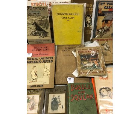 ALDIN (Cecil) Collection of dog and animal stories, and others: How to Draw Dogs, first edition in dust jacket 1935; The Dogs