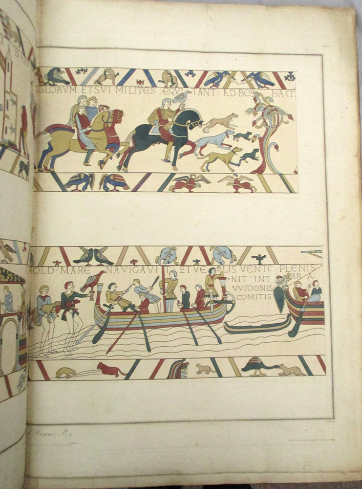 BAYEUX TAPESTRY. The Bayeux Tapestry. London Society of Antiquaries