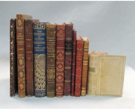 Literature - bindings. WARING (Mary) A Diary of the Religious Experience of --, late of Godalming. 1809, 8vo, calf; FLECKER (