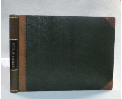 BEATTIE (W) Scotland Illustrated, 2 vols., London: Virtue 1838, 4to, added engraved title, folding map and plates, light spor