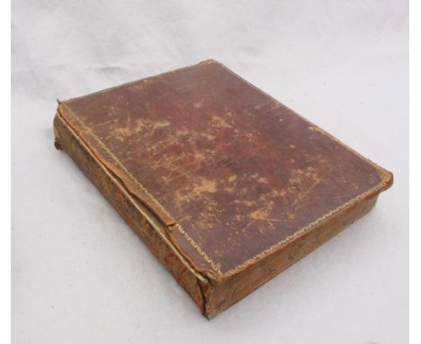 FORSTER (George) A Journey from Bengal to England. London 1798, 2 vols in one, 4to, first edition, folding map, detached boar
