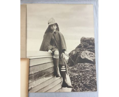 SUTCLIFFE (Frank), Signpost at Sunset, circa 1890, Carbon print, signed in pencil on the image lower right, with small margin