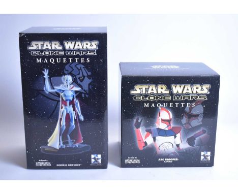 Gentle Giant Ltd.: Star Wars Clone Wars General Grievous Maquette, item no.7579, with certificate of authenticity, limited ed