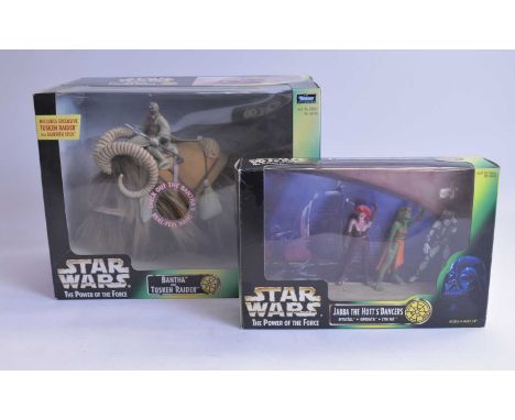 Kenner: Star Wars The Power of the Force Bantha and Tusken Raider set, item no. 69769, boxed; together with Kenner: Star Wars