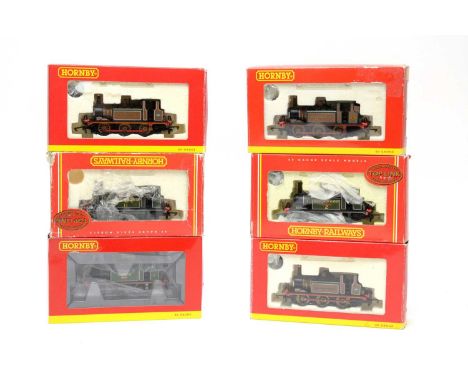 Hornby 00-gauge Terrier locomotives, all boxed, including: R3248 K &amp; ESR 0-6-0 'Sutton'; R2483 LBSC 0-6-0 Terrier Class A