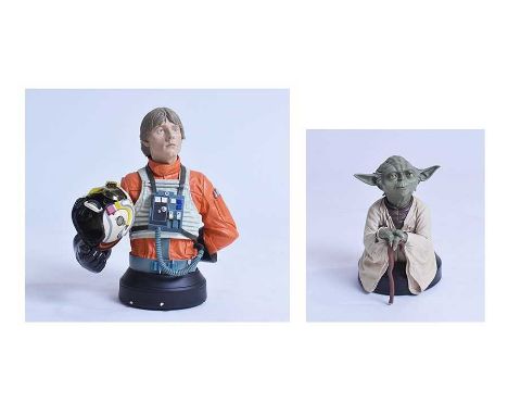 Gentle Giant Ltd.: Star Wars Yoda Collectible Bust, item no. 7002, with certificate of authenticity, limited edition no. 7565