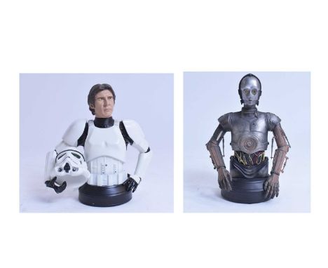 A collection of Gentle Giant Ltd. Celebration Exclusive Star Wars Collectible Busts, each with certificate of authenticity, a