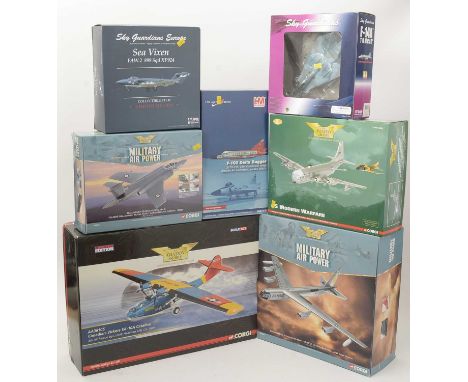 Corgi The Aviation Archive and other diecast aircraft, including: Corgi Boeing B-52C Stratofortress, AA33501; Canadian-Vicker