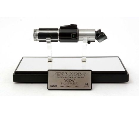 Master Replicas Star Wars Limited Edition SW-133 Yoda Lightsaber from Episode III: Revenge Of The Sith. Limited Edition numbe