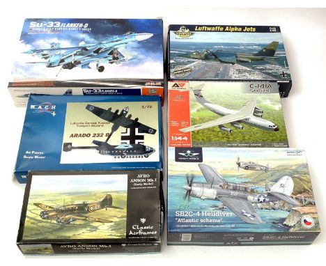 Twenty five model constructor kits, brands to include: Revell, Airfix, Supermodel, Mach, A&amp;A Models, Monogram, Huma, Fuji