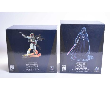 Gentle Giant Ltd.: Star Wars Animated Boba Fett Maquette, item no. 8405, with certificate of authenticity, limited edition no