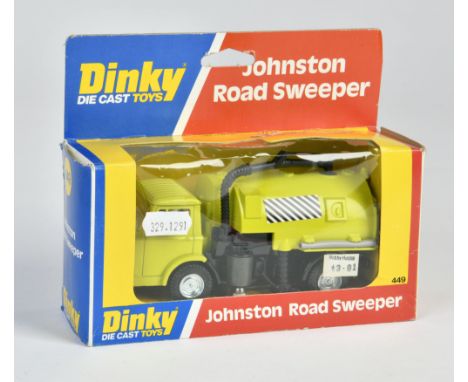 Dinky Toys, 449 Johnston Road Sweeper, grün, England, 1:43, Druckguss, Okt Z 1, Z 1