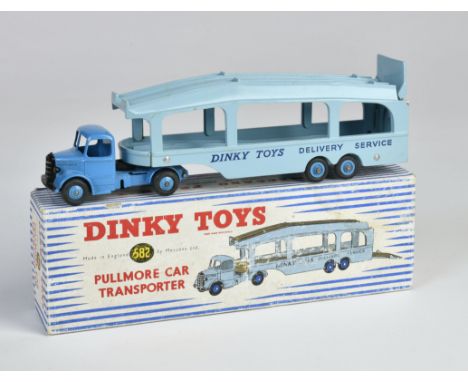Dinky Toys, 582 Pullmore Car Transporter, hellblau, England, 1:43, Druckguss, Okt Z 1, Z 1