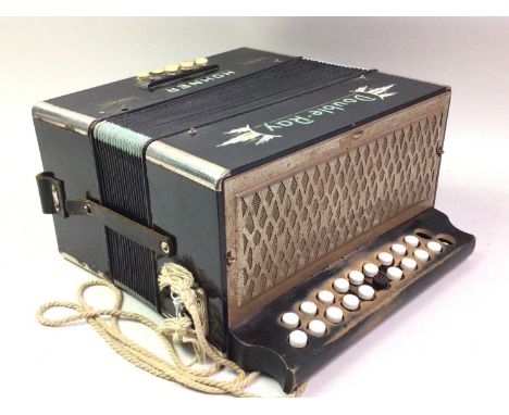 HOHNER BLACK DOT DOUBLE RAY ACCORDION, 1930s German export market