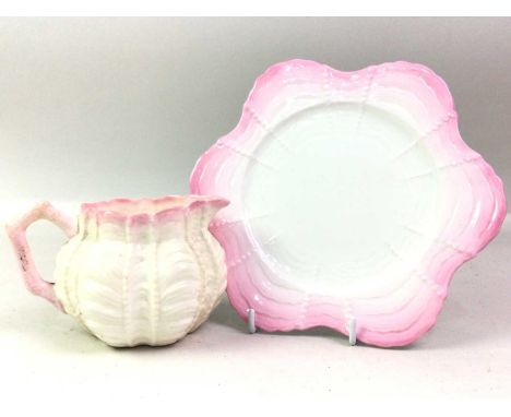WILEMAN & CO / SHELLEY PART TEA SERVICE, LATE 19TH CENTURY  comprising three cups, four saucers, nine side plates and a cream