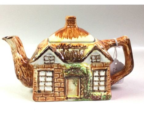 GROUP OF PRICE AND KENSINGTON COTTAGE WARE, including teapot, coffee pot, cups and saucers, biscuit barrelcoffee pot 24cm hig